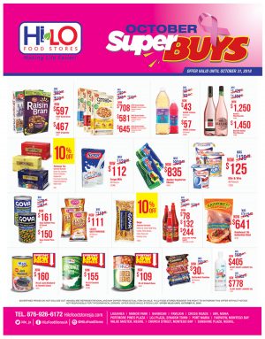 October Super Buys. Hi Lo Food Stores Jamaica - My Deals Today