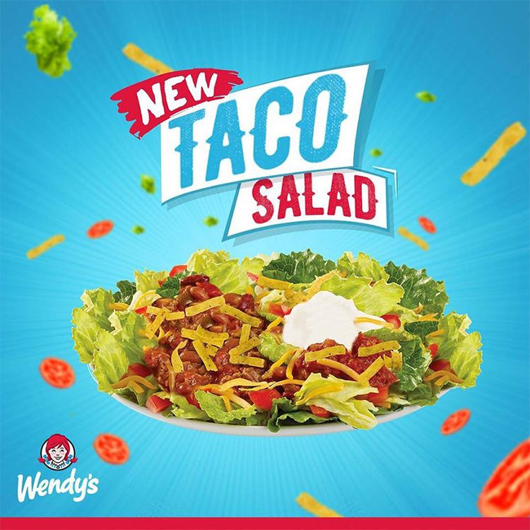 Try The New Taco Salad at Wendy's - My Deals Today Jamaica